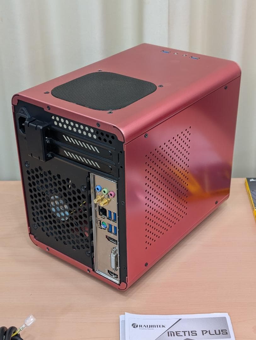 自作PC Win11Pro PentiumG メモリ16GB mini-ITX