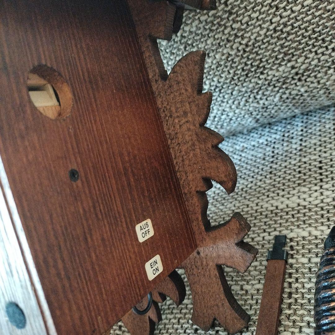 未使用◆ドイツ製◆鳩時計5リーフ　カッコー