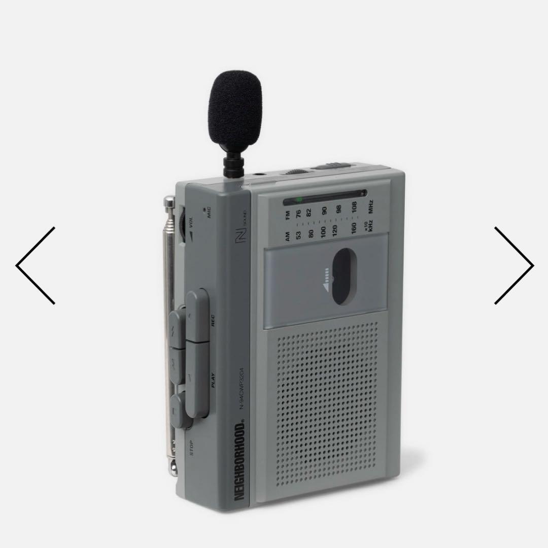 NEIGHBORHOOD MINI BOOMBOX ラジオ レコーダー