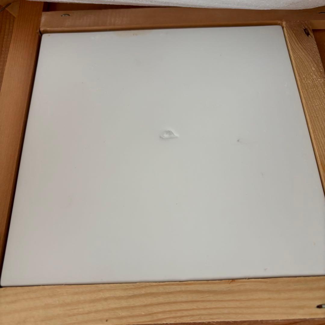 ⚫︎深川製磁　金彩　梅　陶板　　　　　　　 　　　　　　　　　　　　　　　和ラ下