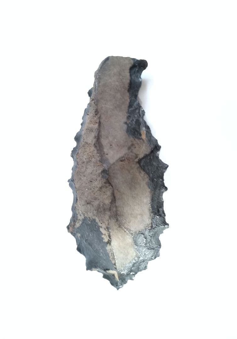 握り斧 サヌカイト 石器 394 原始時代模写