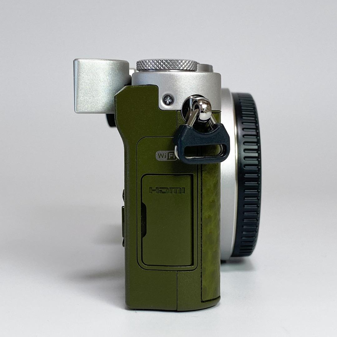 【美品】Lumix GM5 緑 Body / COTTA製サムレスト等 他付属