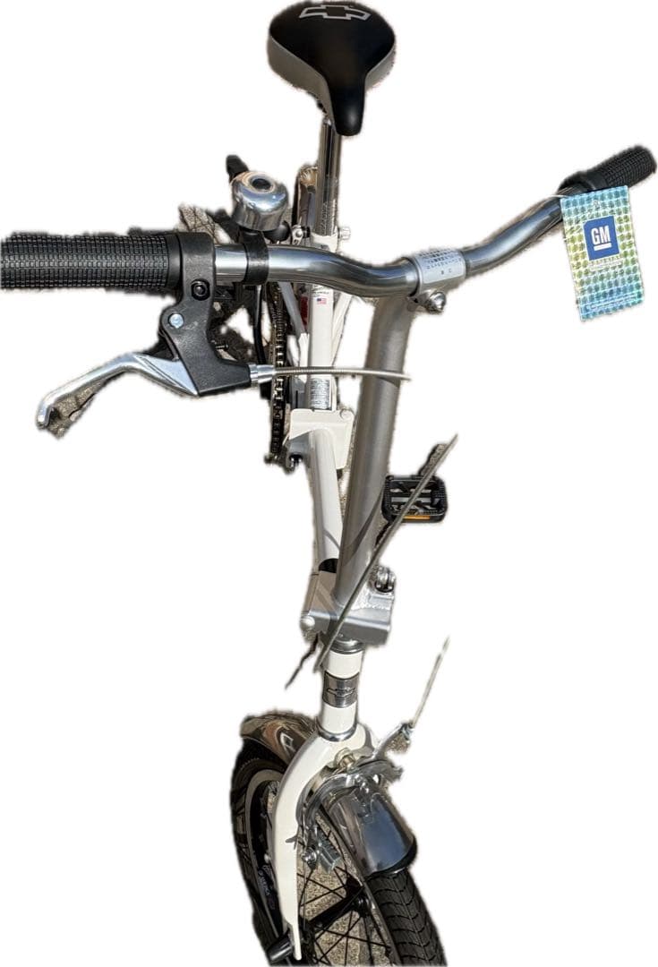 【新品未使用品】シボレー CHEVROLET 折りたたみ自転車16型 ホワイト