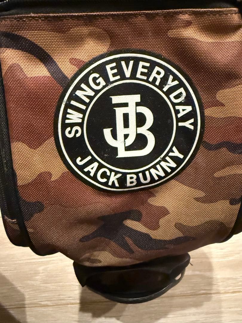 JACK BUNNY 迷彩キャディバッグ