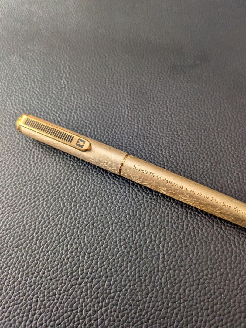【美品】プラチナ万年筆　Playboy 14K 　細字（F)