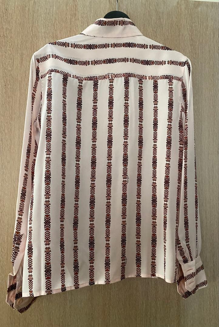 本日限定価格　CELINE セリーヌ　モチーフシャツ　シルク