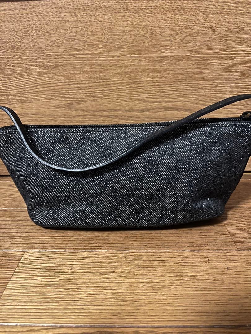 【美品】GUCCI ミニハンドバッグ ブラック