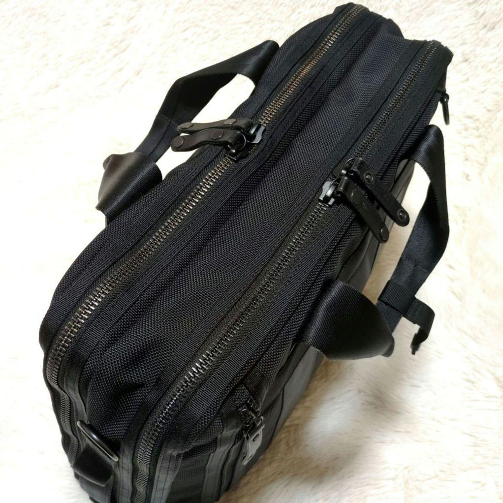 美品】PORTER　ヒート　3WAY　ブリーフケース　2層　マグライト付　現行品