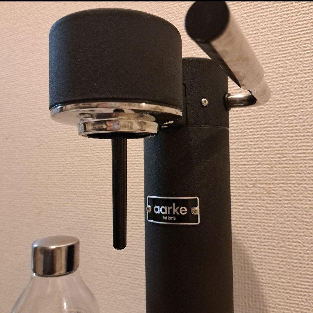 アールケ aarke カーボネーター2 マットブラック　炭酸水