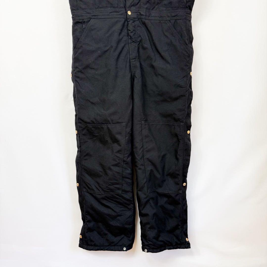 Carhartt カーハート 中綿 つなぎ ビブオーバーオール ブラック S51