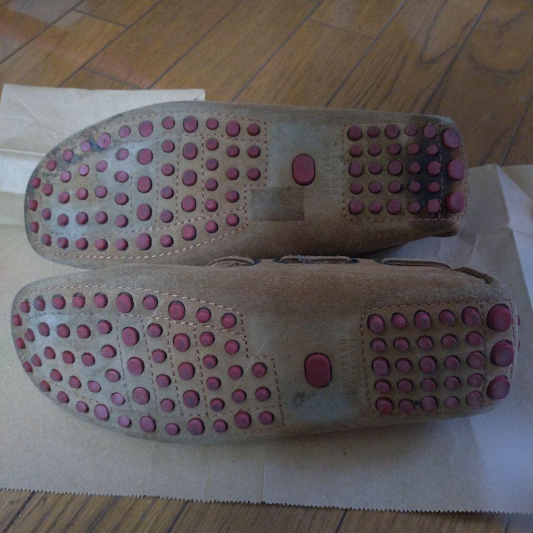 ブルネロクチネリ スエードレザー ドライビングシューズ