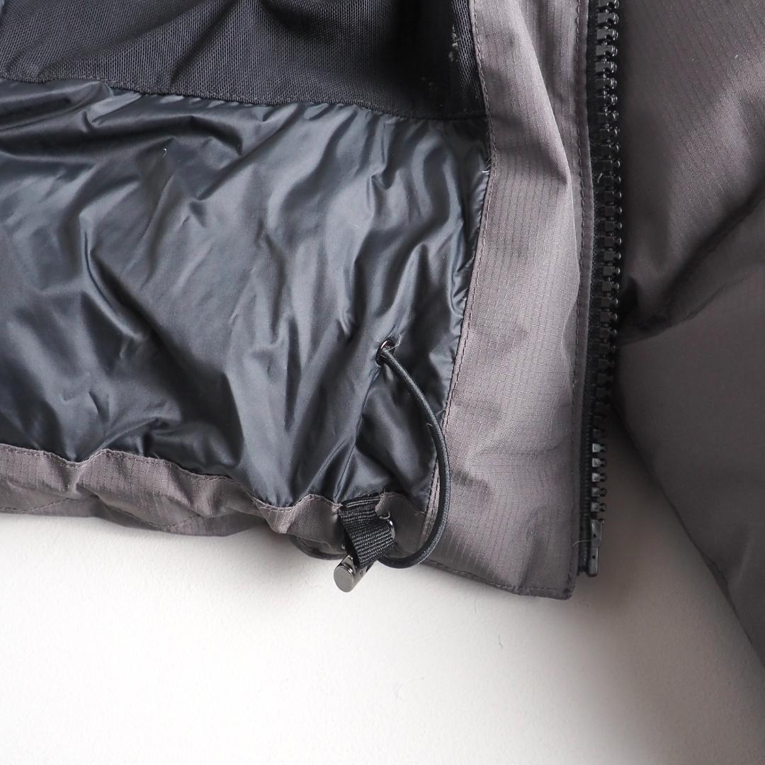 ラルフローレン　ダウンジャケット　フーデッド　グレー　肉厚　グレー　美品