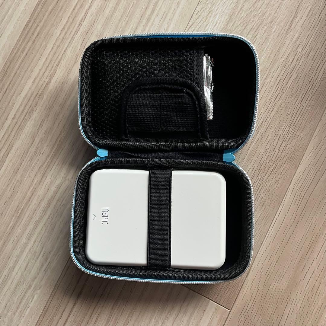 Canon inspic モバイルプリンター ZINKペーパー 、ケース 付き