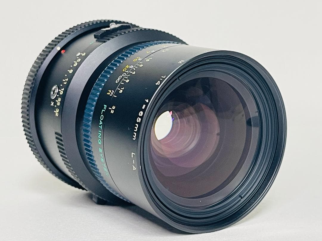 完動美品 MAMIYA M 65mm F4 L-A マミヤ RZ67 中判レンズ