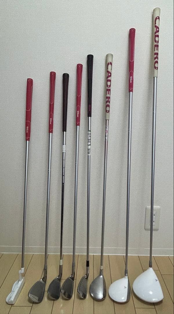 Callaway ネイビー キャディバッグ　ゴルフクラブセット