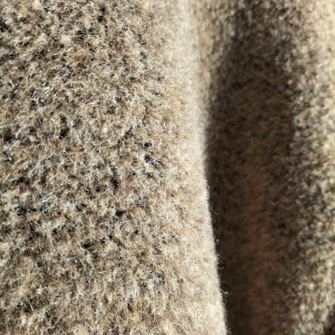 【fin.】　ピーコート　キャメル　ブラウン　ワントーン