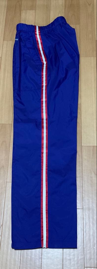 【レトロ】チャンピオンChampion ストライプナイロン上下セットL