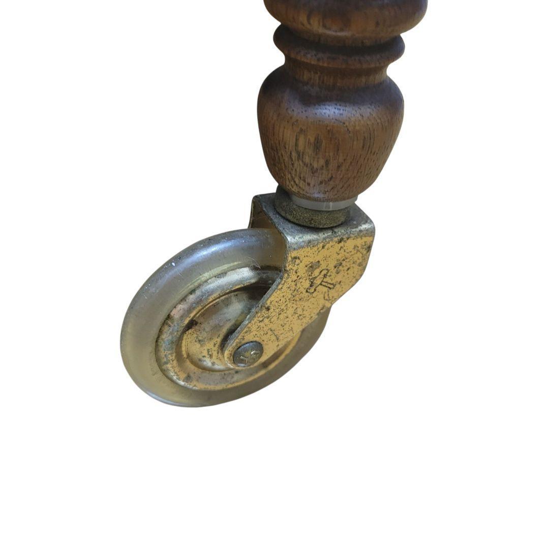 【美品】karimoku　カリモク　キッチンワゴン　ティーワゴン　昭和レトロ