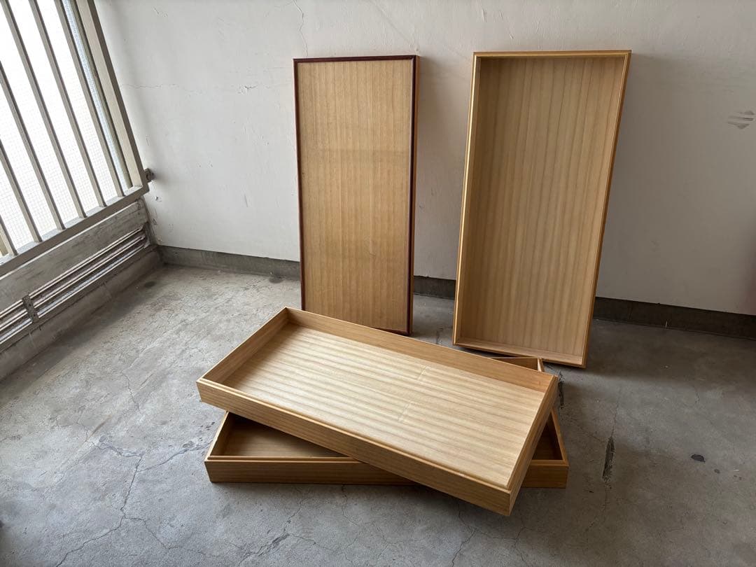 【値下げ！】桐箪笥・大容量天然木収納ボックス