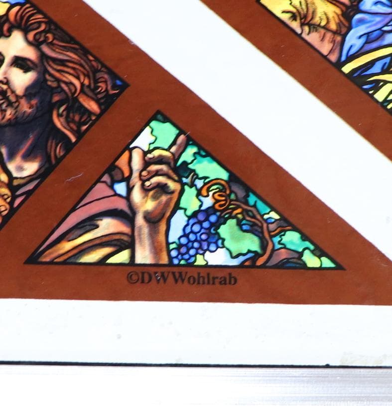 新品 グラスマスターズ社 ヴィンテージ ステンドグラス ベサニー・ルーテル教会