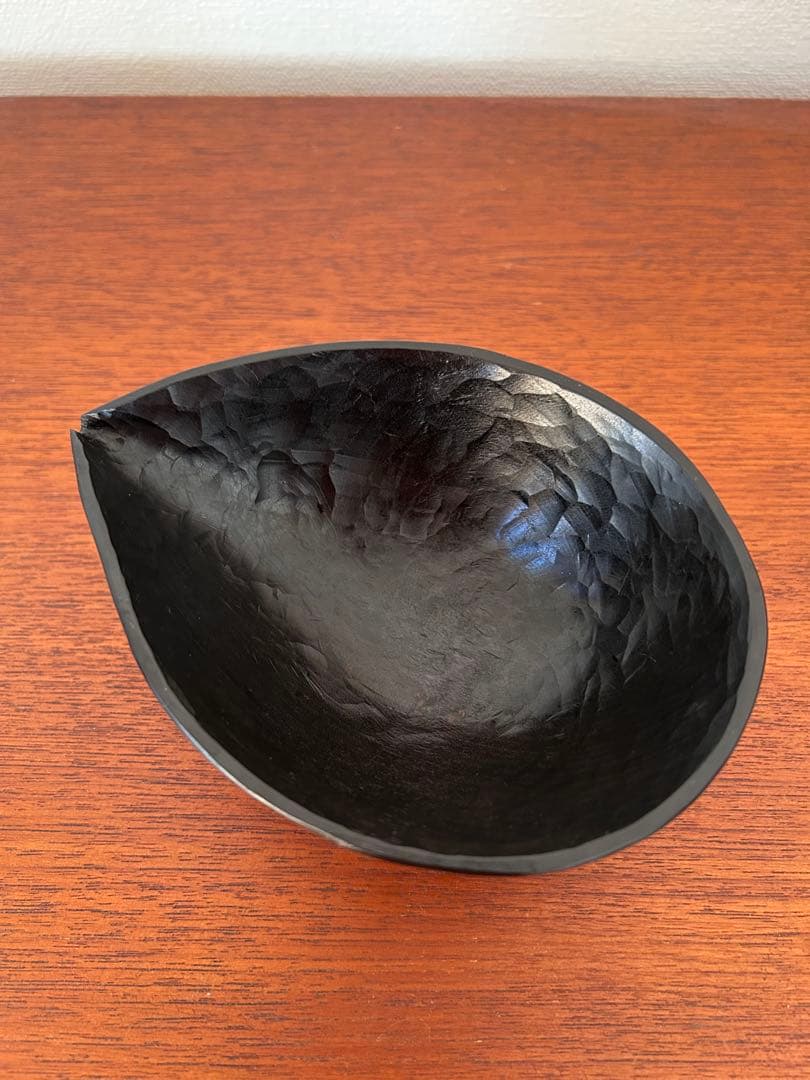 三谷龍二　片口　黒漆器