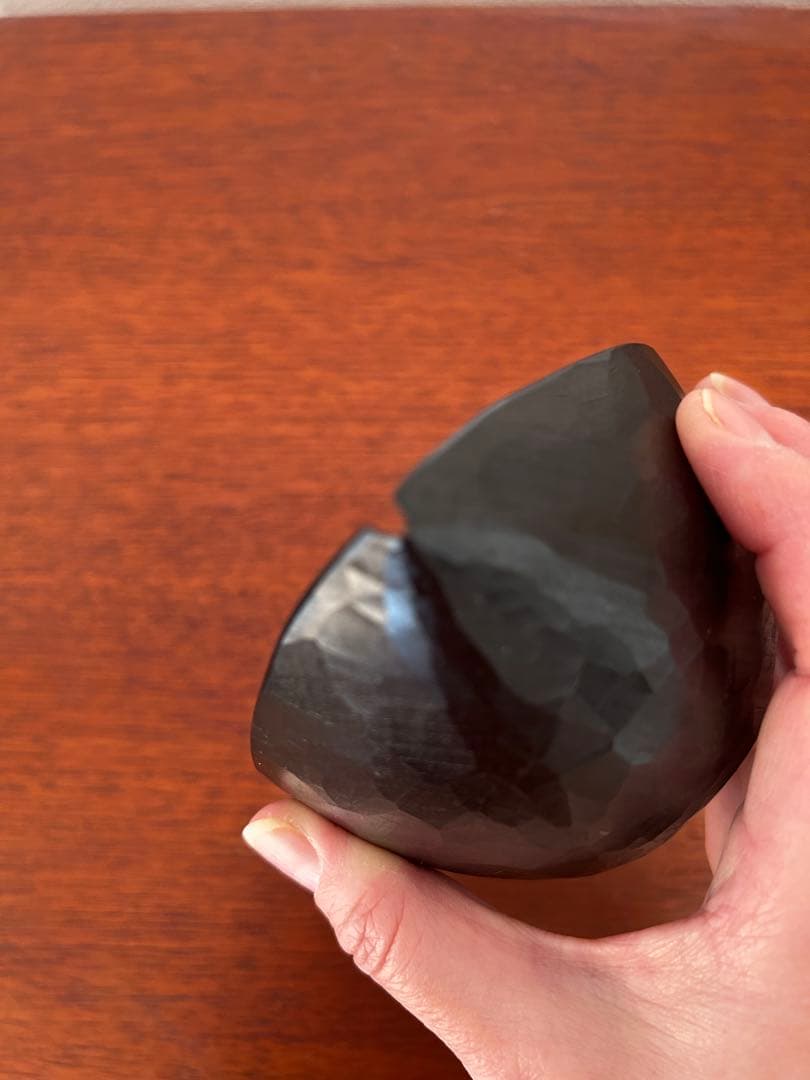 三谷龍二　片口　黒漆器