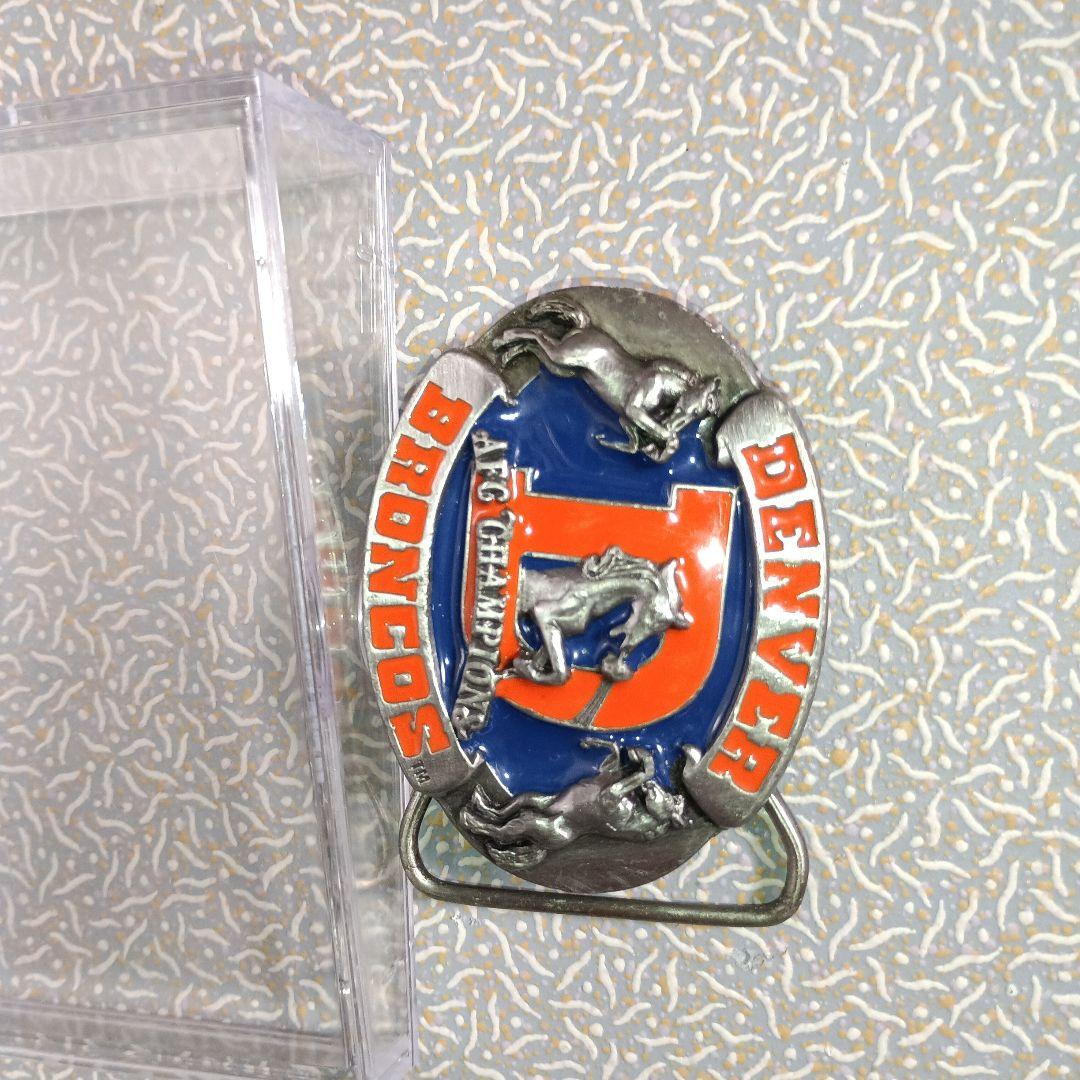 【超レア】DENVER BRONCOS 1989年 AFCチャンピオン バッジ