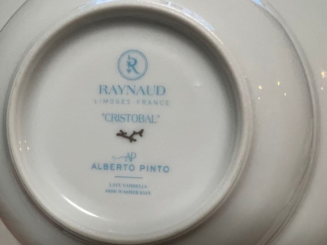 美品RAYNAUDレイノー クリストバル パスタプレート3枚セットF46