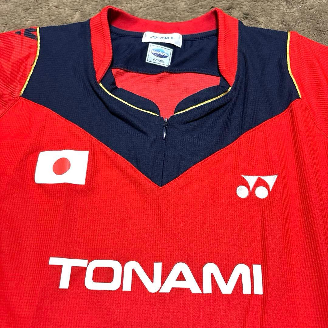 【美品・激レア】バドミントン 日本代表 ユニフォーム ヨネックス 国旗付き