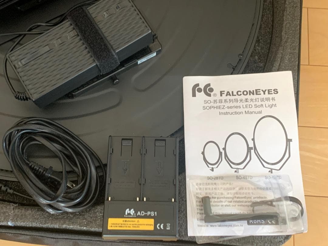 【美品】FalconEyes SO-68TD 2色 68W 超薄型LEDライト