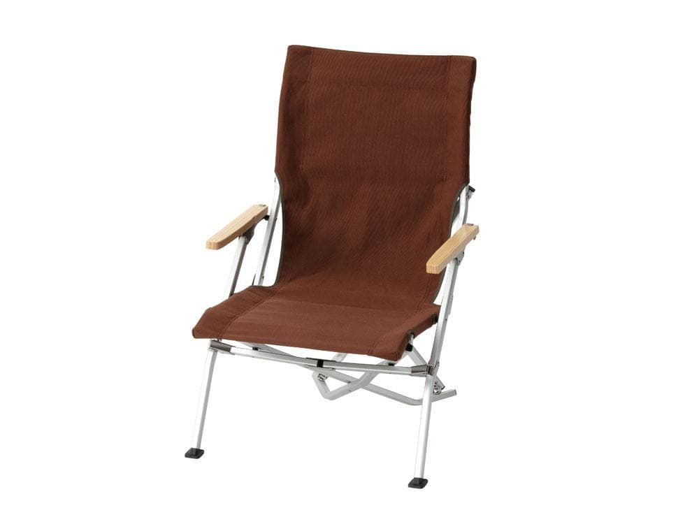 ● peak● ローチェア30 ブラウン 抜群の安定感 LV-091BR