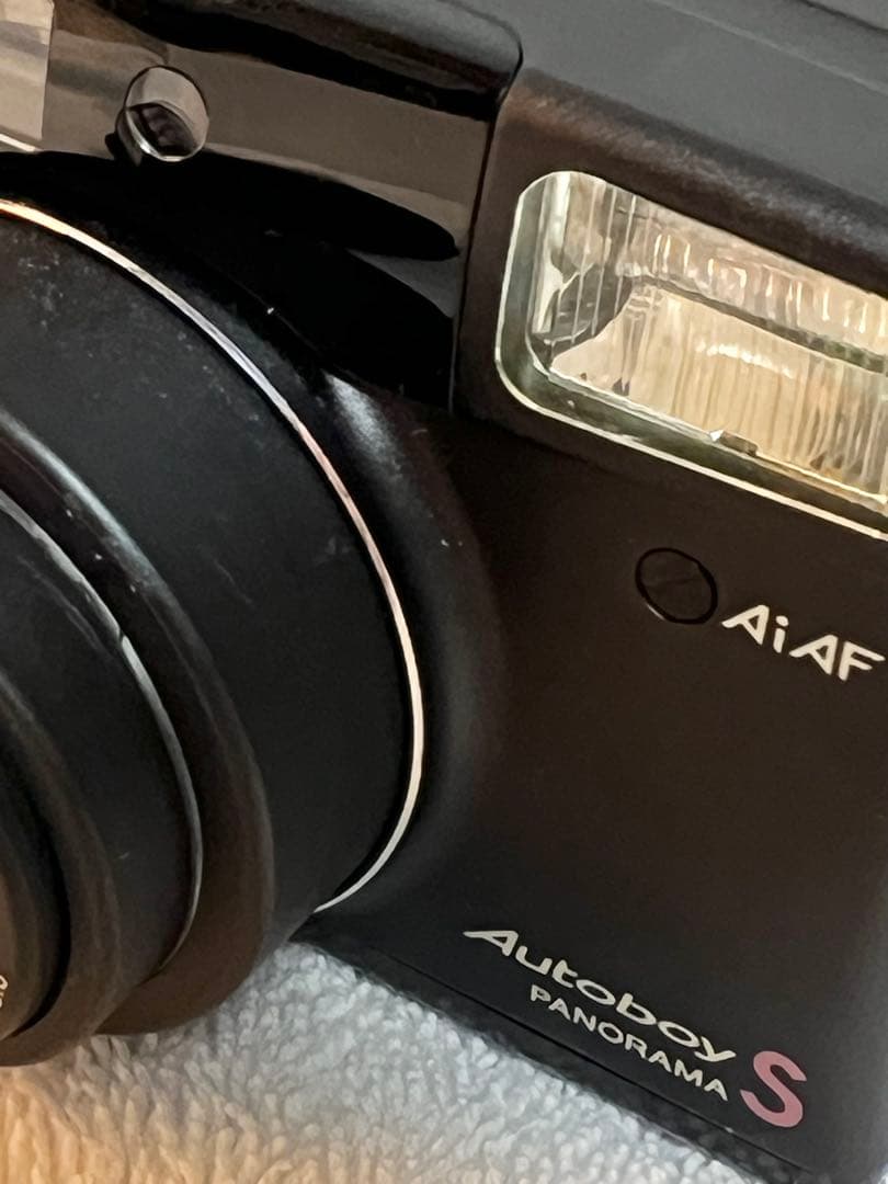 【完動品 美品】Canon Autoboy S ブラック 動作確認済 フィルム