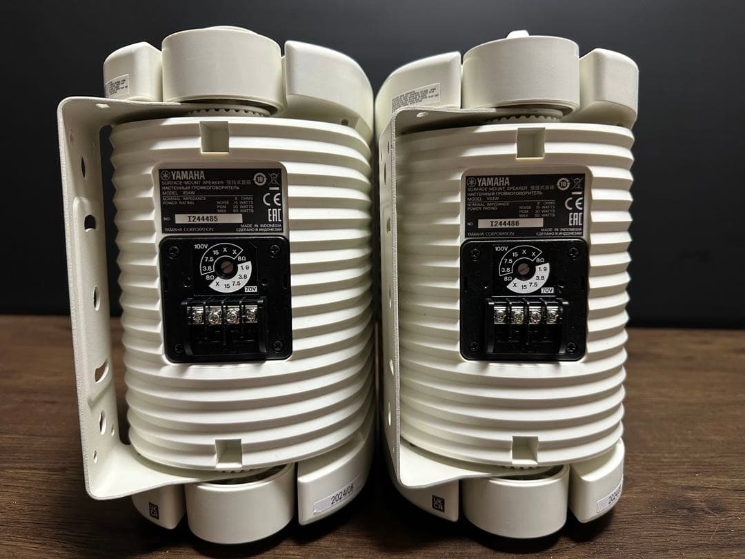 美品　YAMAHA ヤマハ　VS4W スピーカー　2個セット