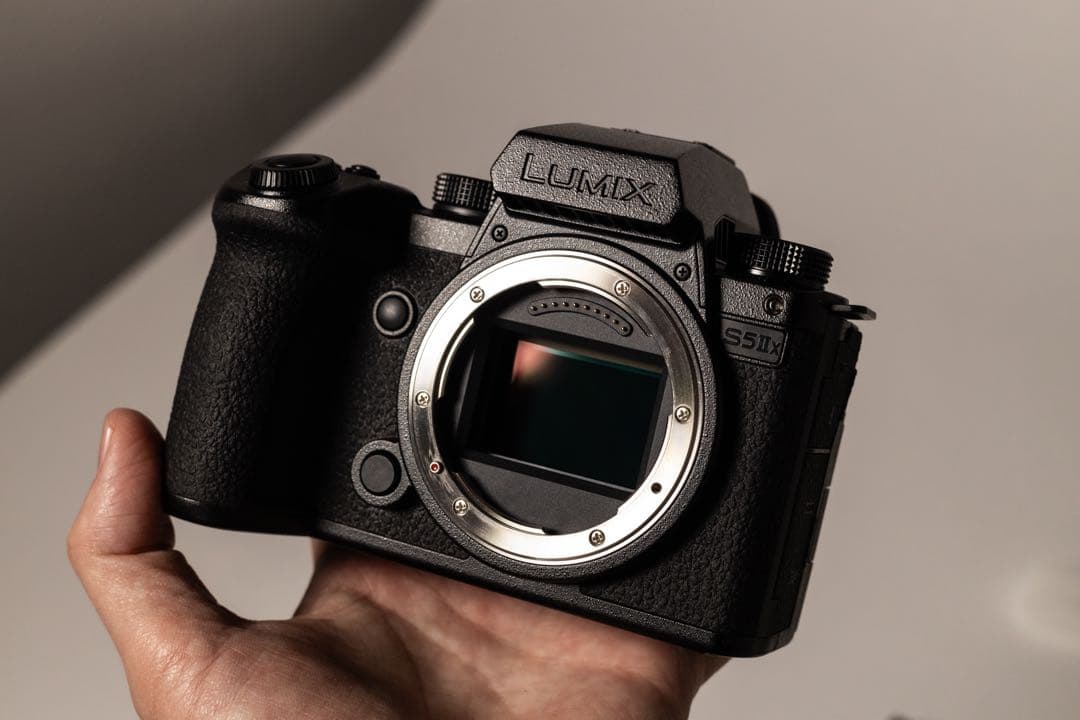 【美品】LUMIX S5IIX+純正バッテリー+バッテリーチャージャー