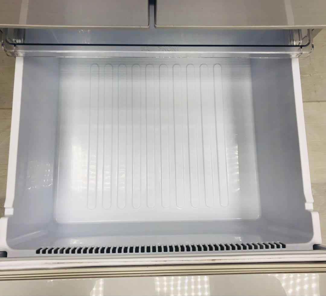 18年製　シャープ　冷蔵庫　5ドア　412L SJ-P411D-H