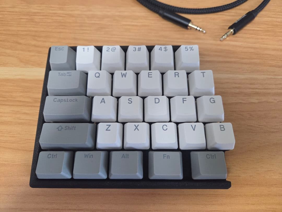 【分割キーボード】guide68 type-c接続