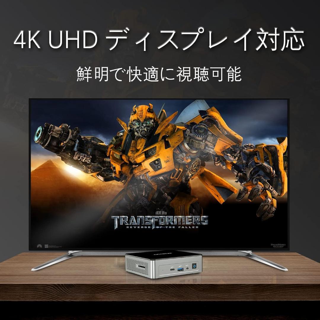 ミニPC 第11世代 N5105 16GB デュアル DDR4 512G SSD
