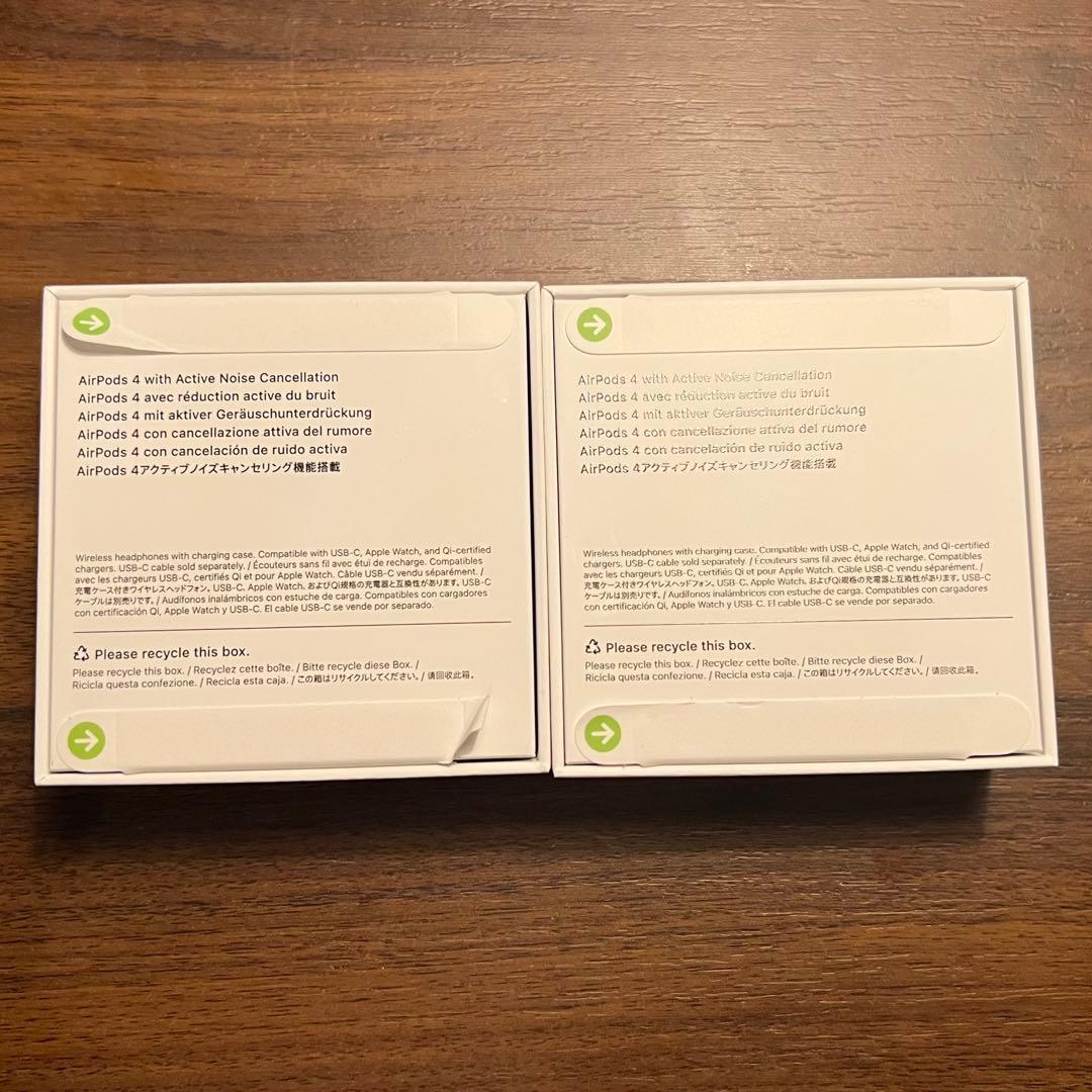 AirPods 4 (ANC) 本体 2個セット