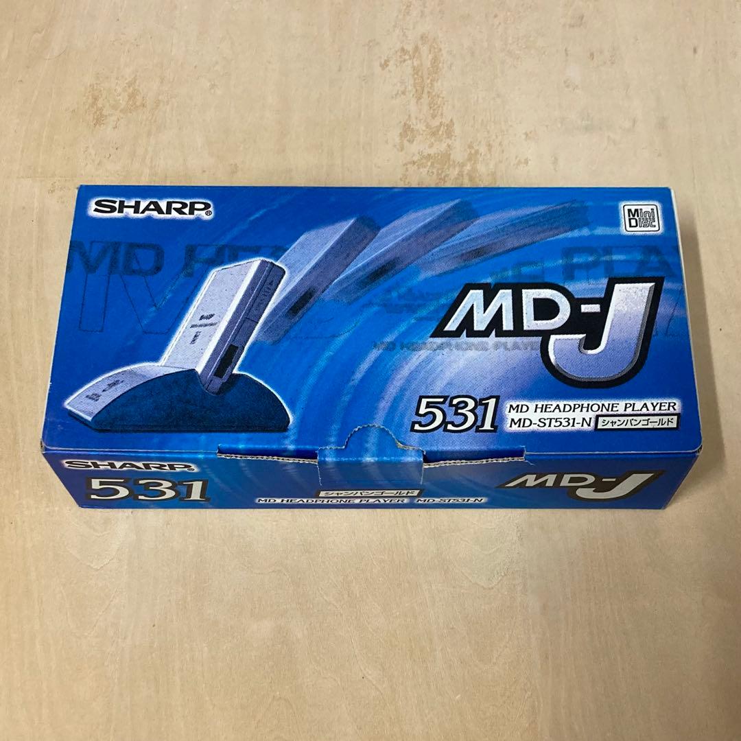 SHARP MD-J MDヘッドホンプレーヤー 　MD-ST531-N