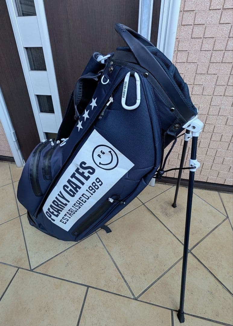 PEARLY GATES ゴルフバッグ　スタンド付き