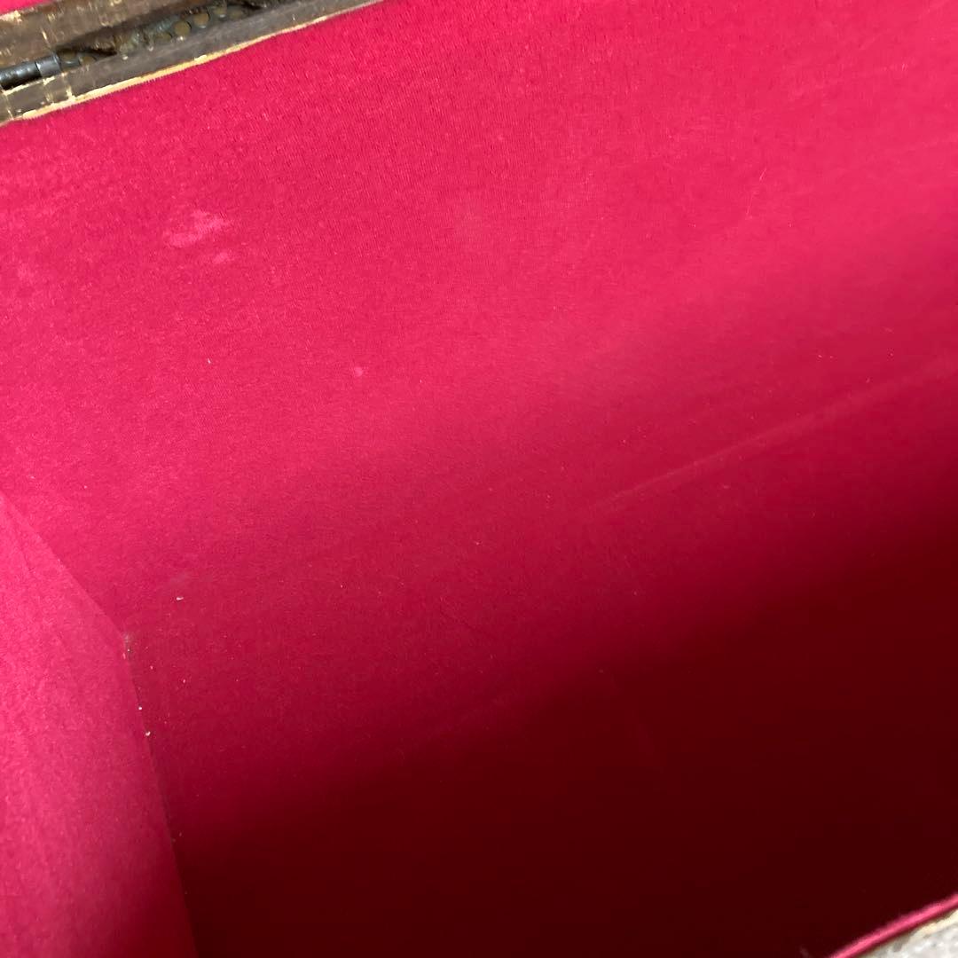 『アンティーク風レザー収納箱』