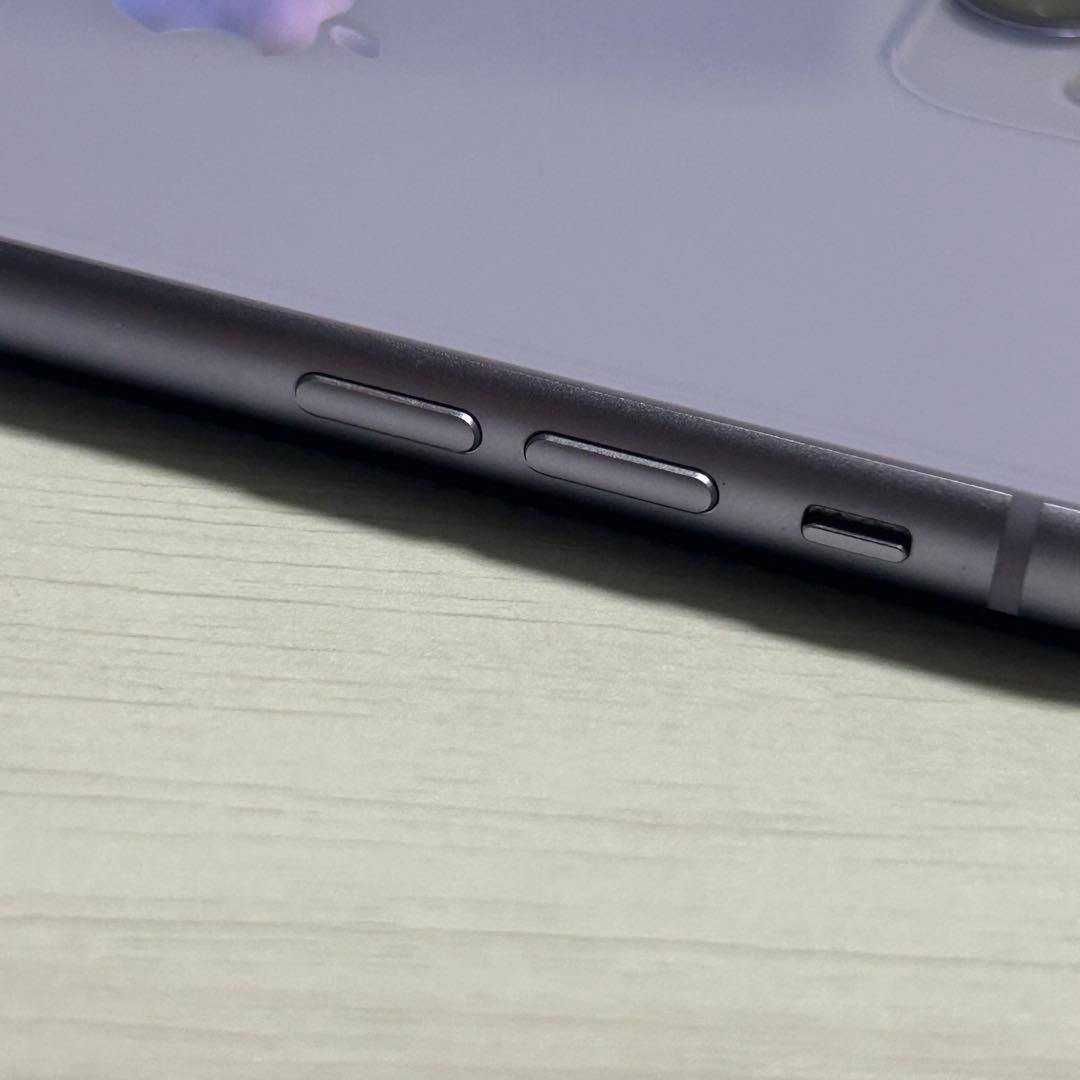 美品　iPhone11 バッテリー87% パープル 64GB