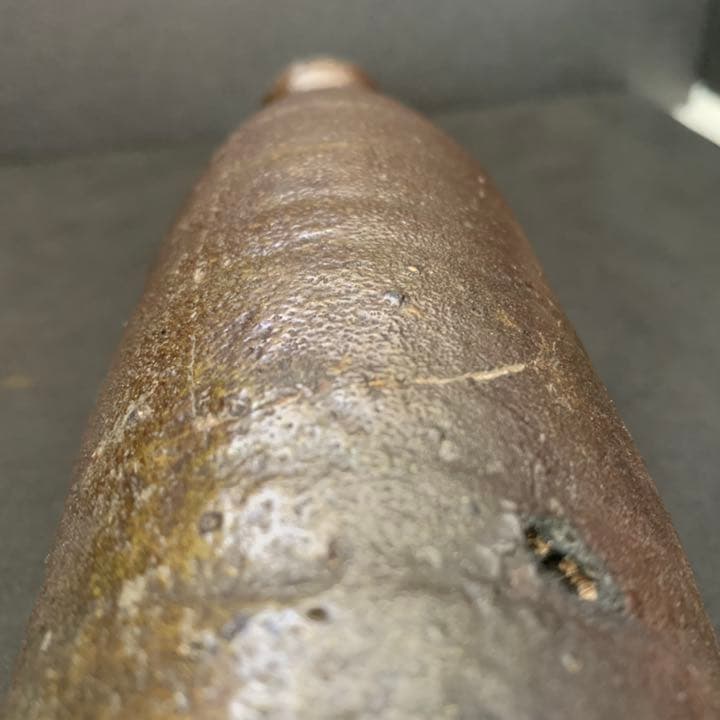 古備前　室町〜桃山　桃山時代後期　備前焼　徳利　酒筒　一輪挿し　酒器　花瓶