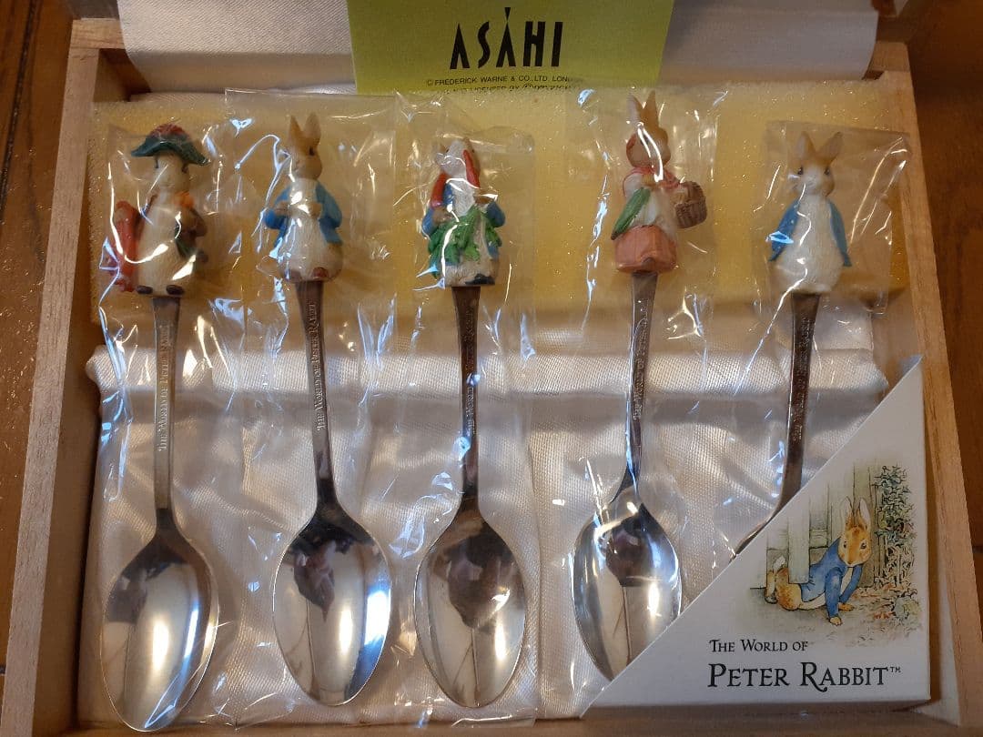 ピーターラビット スプーン 5本セット