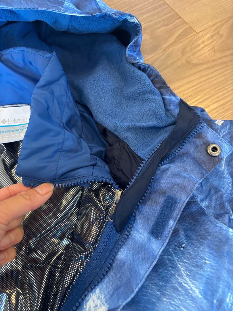 （美品）Columbia キッズ　スキージャケット　XS, 6-7