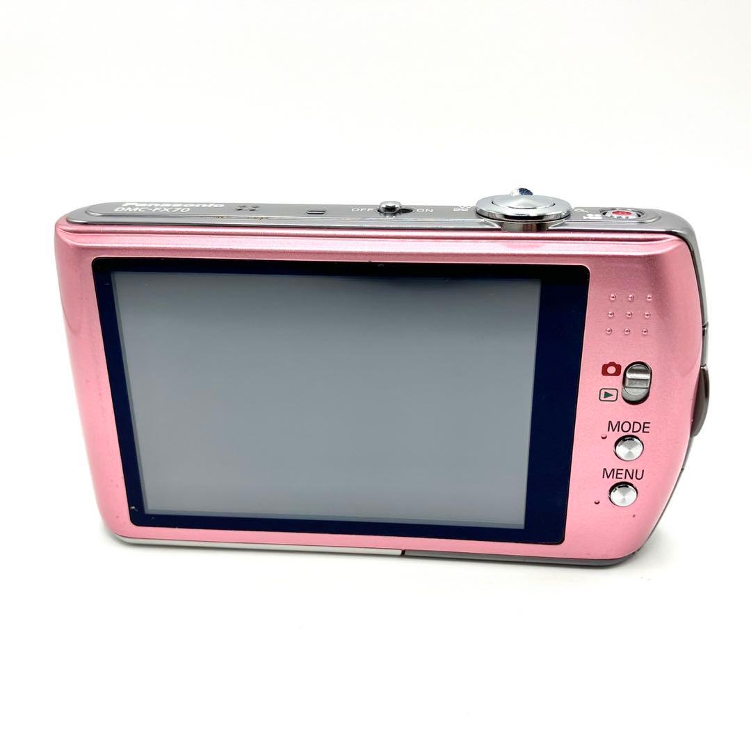 【箱付・動作品】Panasonic DMC-FX70 ピンク デジカメ コンデジ