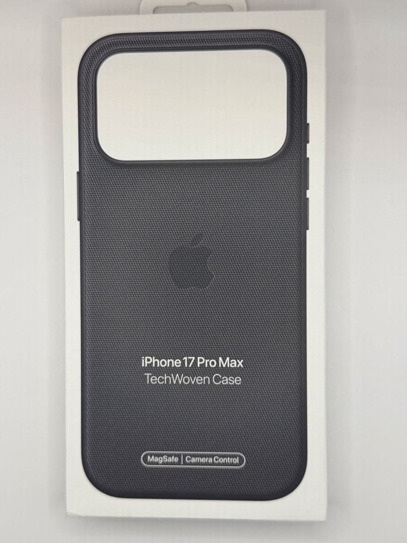 美品　iPhone 17 Pro max テックウーブンケース ブラック