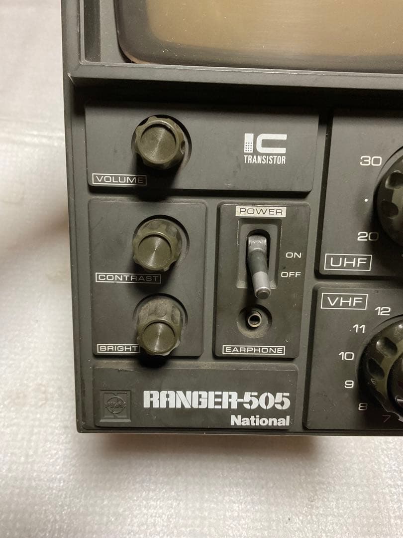 1975年／national・RANGER-505。IC・TRANSISTR。