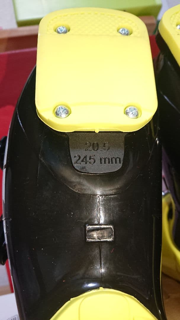 ROSSIGNOL 未使用~20.5㎝ ソール245㎜TMXJ3スキーブーツ