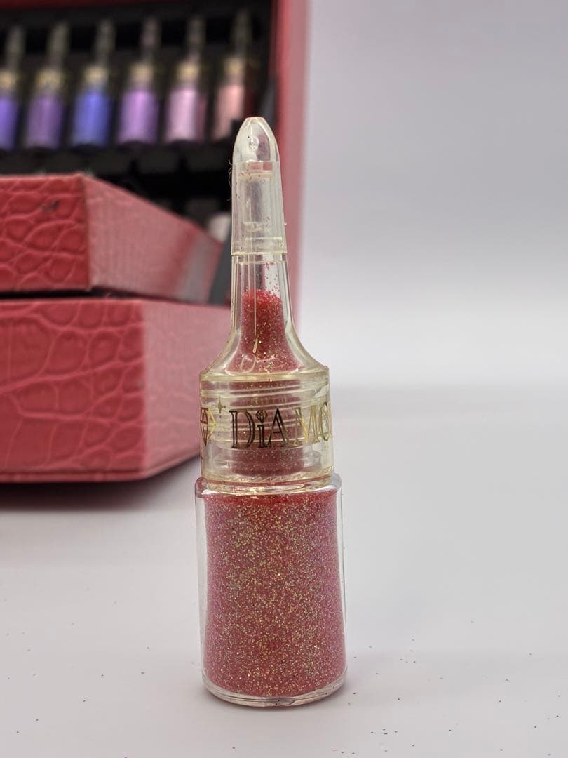 ラメパウダー　ボディージュエリー　ダイアモンドタトゥー　プロ48色セット